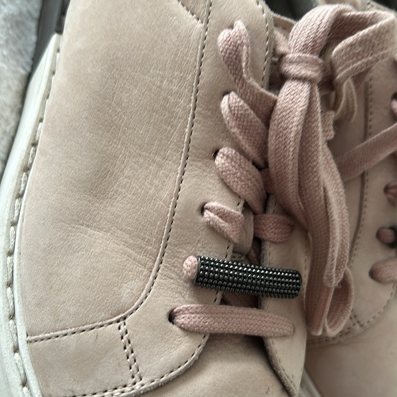 Brunello cucinelli very soft nubuck leather and wool shoes size 8 - 38 - Picture 10 of 13